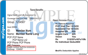 Cigna connect card cognizant owner